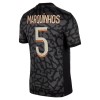 Camiseta de fútbol Paris Saint-Germain Marquinhos 5 Tercera Equipación 23-24 - Hombre